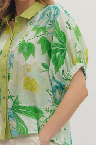 Grace Botanical Blouse