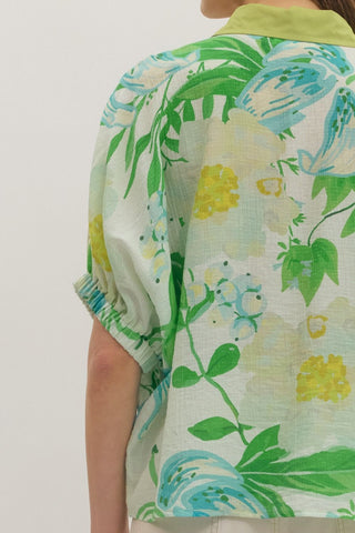 Grace Botanical Blouse