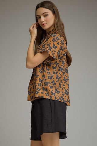 Camel Butterfly Top