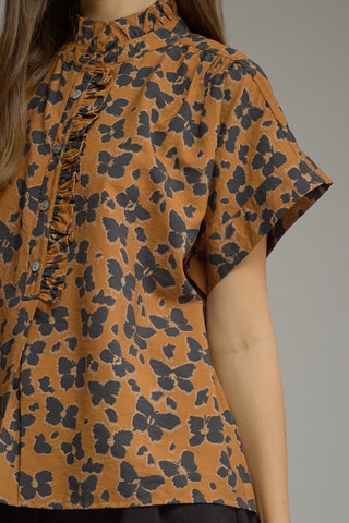 Camel Butterfly Top