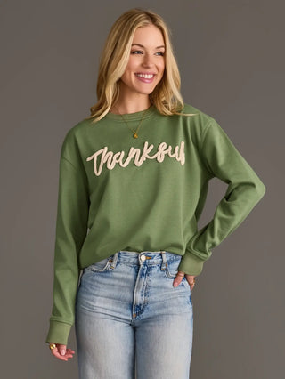 Saige Thankful Sweatshirt