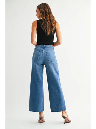 Scissor Cut Wide Leg - Denim