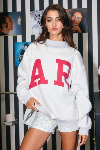 'ARKANSAS & AR' Reversible Sweatshirt