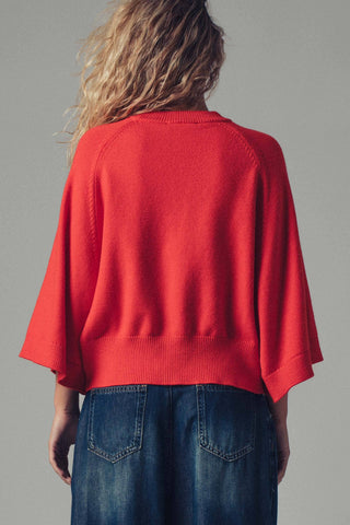 Batwing Sleeve Sweater Top
