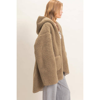 Hooded Sherpa Jacket