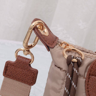 Quilted Puffer Crossbody Bag