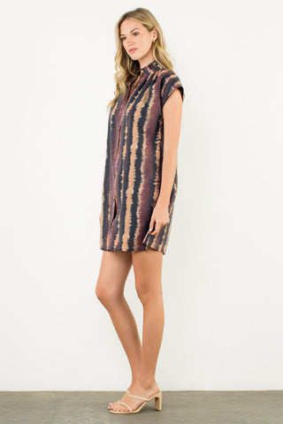Tie Dye Shirt Dress