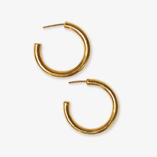 Gemma Small Chunky Hoop Earrings