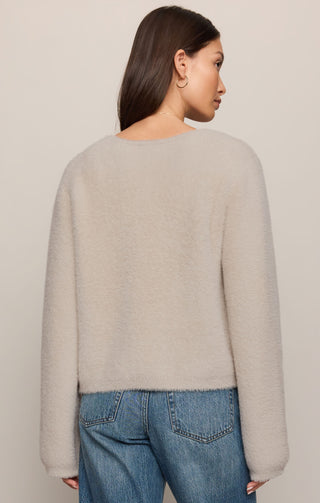 Winterglow Fluffy Cardigan