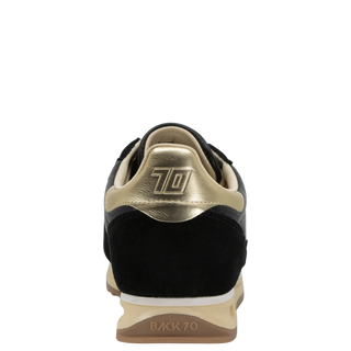 Jogger N in Black Gold Sneakers