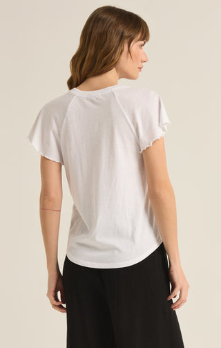 Abby Flutter Sleeve Tee