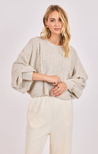 Arden Stripe Dolman Knit