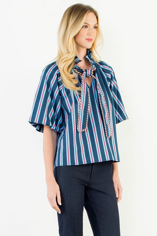 Rebel Tie Front Blouse