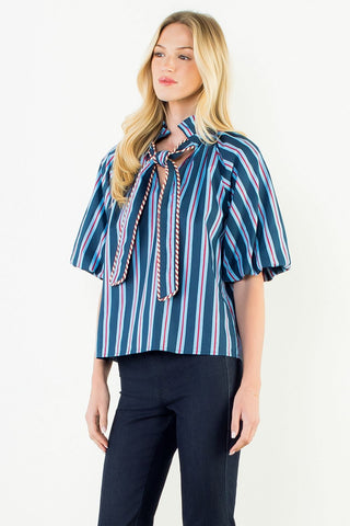 Rebel Tie Front Blouse